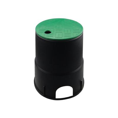 Cubierta de caja de válvula subterránea para césped y jardín de 6 pulgadas, cubierta de válvula de riego para aspersor de plástico