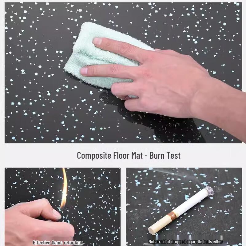Bitozhe Outdoor Rubber Shock & Sound Absorption Mat