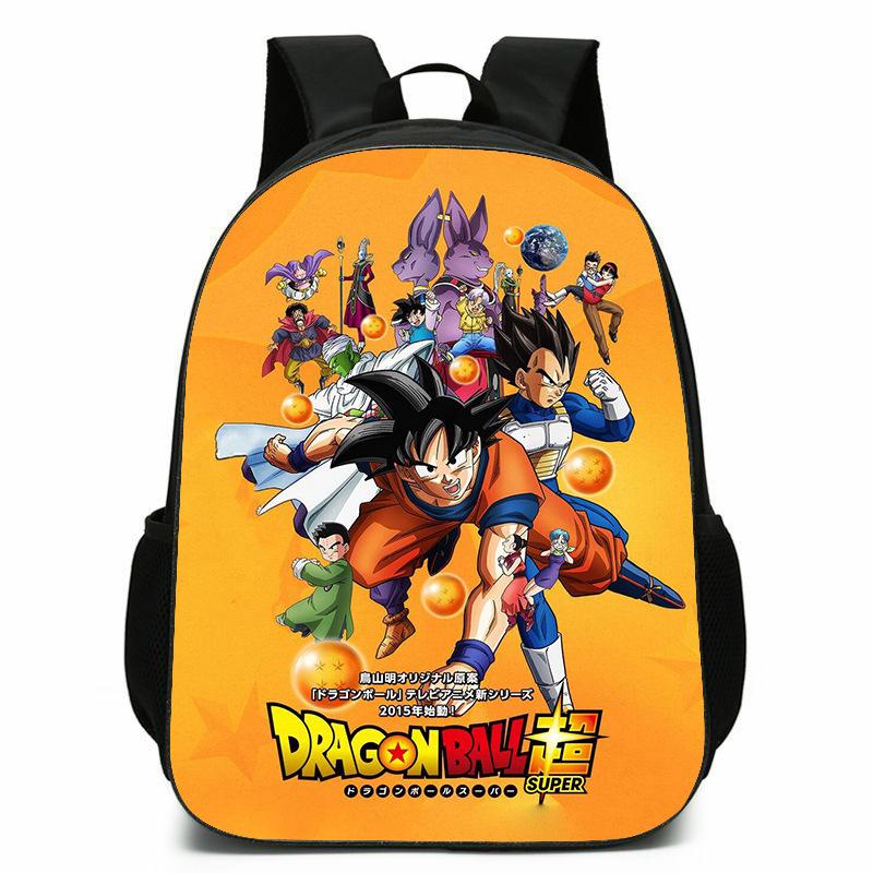 Anime Peripheral Dragon Ball Backpack Dragonball Student School Bag Wukong Polyester Backpack Backpack