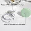 Mini Roulette Portable Measuring Tape Metric Tape In Inches Retractable Metric Tape Sewing Ribbon Meter
