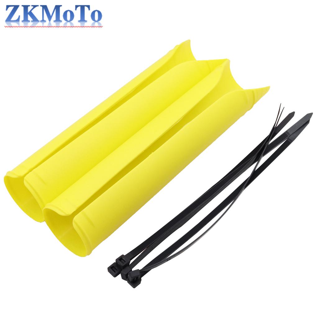 Motorcycle Universal Fork Cover Shock Absorber Guard Protector For KTM Yamaha Kasawaki Suzuki Honda Husqvarna ATV Dirt Bike
