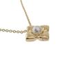 MIKIMOTO Necklace K18 Yellow gold/Pearl Women