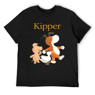 T-shirt Mignon KIPPER LE CHIEN vêtements hippie vintage T-shirts oversize t-shirts graphiques homme pack