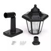Neue 1 Stück Solar Power LED Licht Pfad Weg Wand Landschaft Berg Garten Zaun Lampe