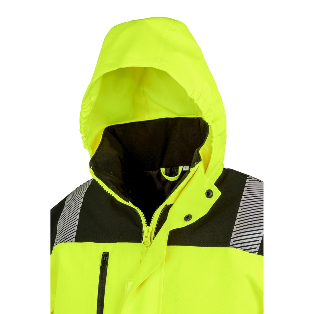 SAFE-GUARD by Result Mens Printable Safety Soft Shell Jacket