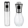 Stainless Steel BBQ Baking Olive Oil Spray Bottle Oil Vinegar Spray Bottle Water Pump Gravy Boats Grill BBQ Sprayer Kitchen Tool