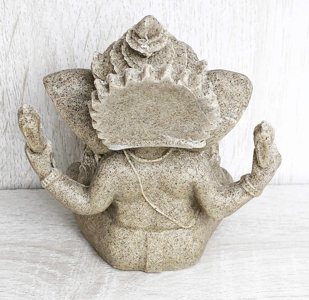 Ganesha Figurine, Indian God Elephant, Asian Goods, Dream-Fulfilling Elephant Ganesha Statue [DLAVE]