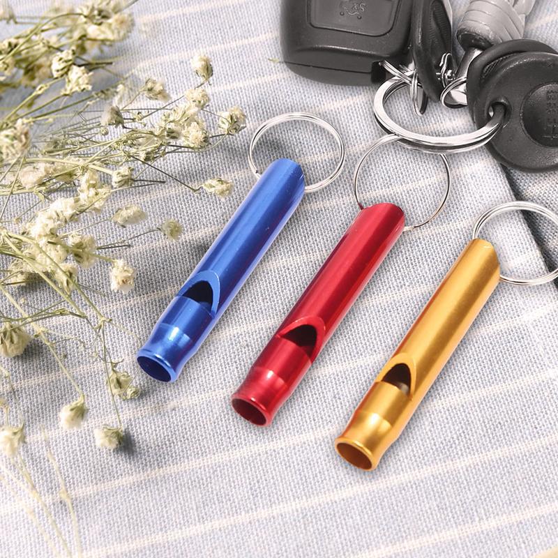 Outdoor Survival Whistle Pendant Keychain High Decibel Portable Rescuing Signaling Whistles Camping Tool Multifunction Whistle