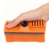 Chainsaw Burr Remover Bar Dressing Tool, Solid Guide Rail Dressers Maintenance Tool File Repairer Dresser Ergonomic