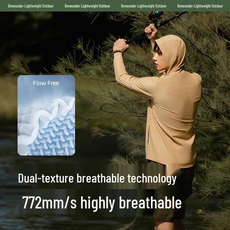 Beneunder Men's Lightweight Sun Protection Jacket