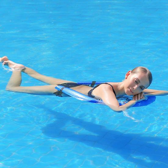 Erwachsener Schwimmstuhl Doppelseitig genäht Einfach zu bedienen Pool-Sitzkissen Wasserschwimm-Sitzkissen Poolzubehör