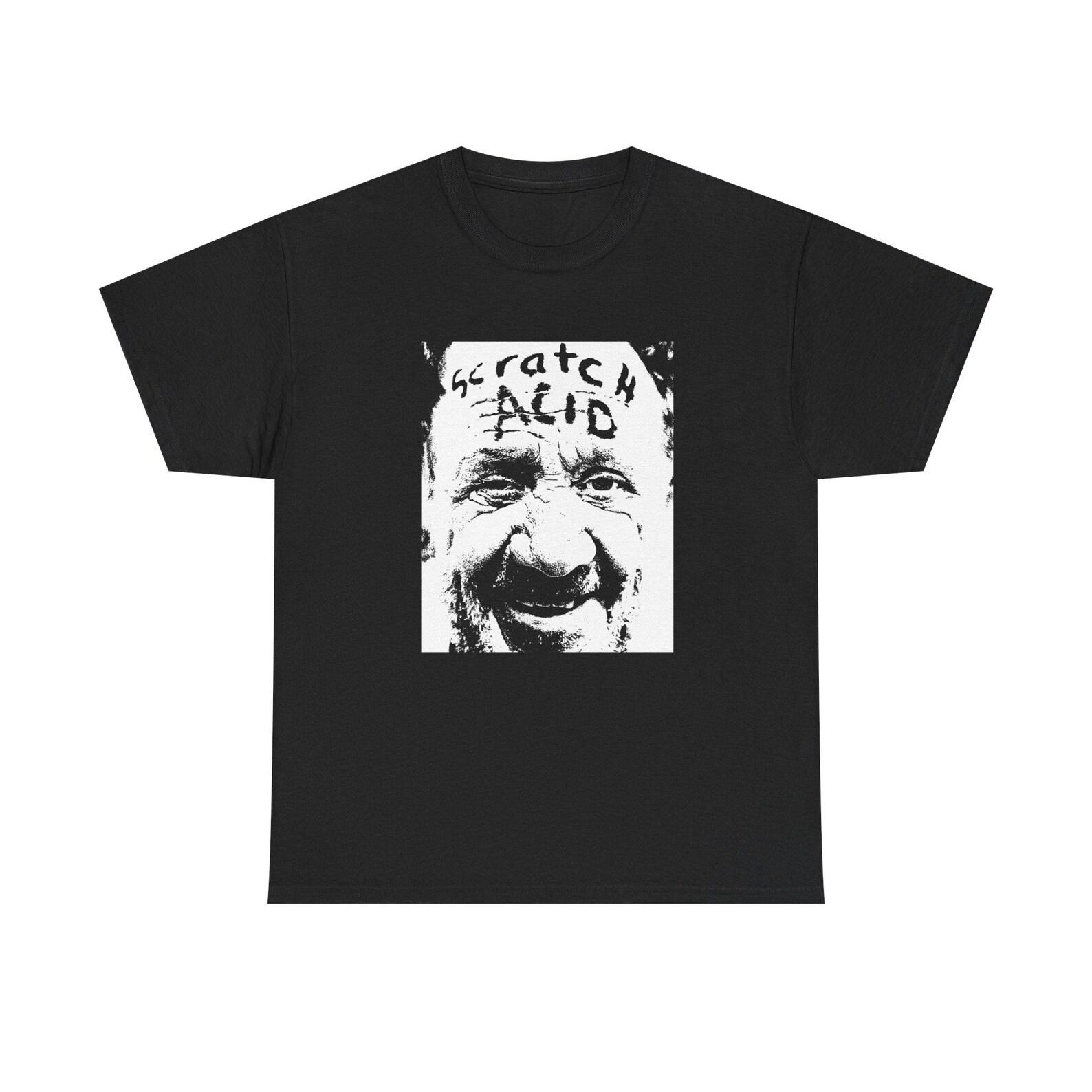 Scratch Acid Berserker Shirt, Scratch Acid Noise Rock Band Tee, 80s Underground Punk Graphic Shirt, Vintage Alternative Rock Tee 140
