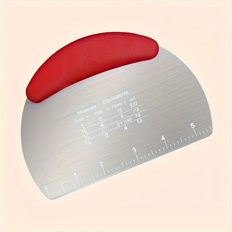1pc  Dough scraper  Stainless steel cutter Food scraper  Pastry cutting tool Pastry bread cutting board  Baking tool  Kitchen Gadgets