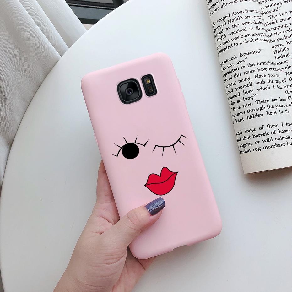 case for samsung galaxy s7 edge s7edge s 7 edge G930 G935F samsung s7 case phone silicone cute soft protective back cover cases