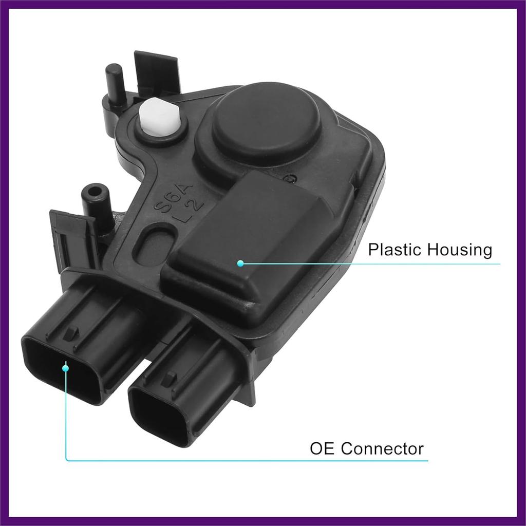 Power Door Lock Actuator Motor Front Left Driver Side for Honda Civic for Acura CR-V Element Accord 2-Door Coupe 72155-S5P-A11 72155S5PA11 Premium