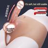Long Love Tragbarer Silikon-Dildo-Vibrator - Realistisches Weiches Fleisch-Penis-Spielzeug für weibliche Masturbation.