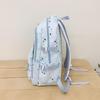 Cute Star-Print Nylon Backpack – Stylish & Lightweight School Bag for Girls, Teens, and Women