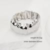 Interlocking Ring Open Bangle - European & American Light Luxury Design for Women