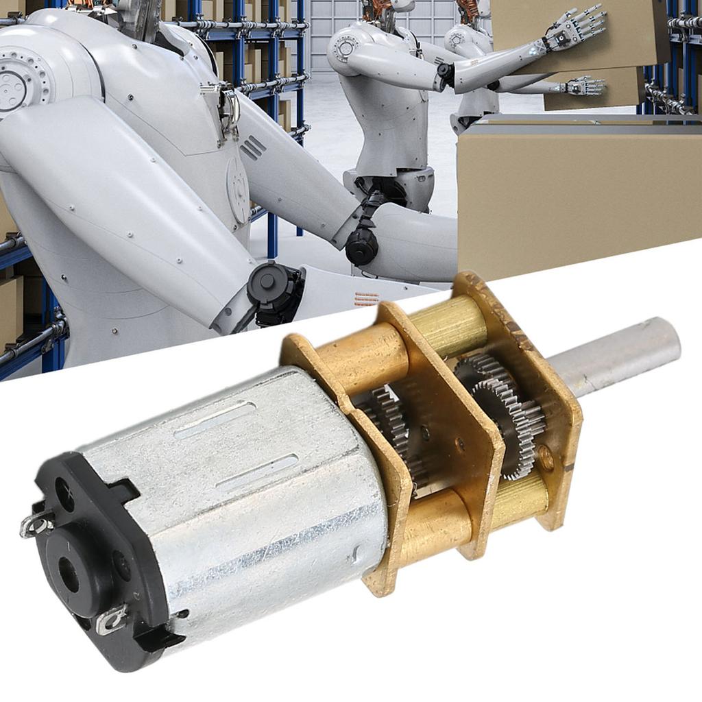 12FN20 DC 6V Gearwheel Gear Motor 10RPM 3x10mm Shaft Reduction Gear Motor for Robot