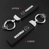3D Metal/Leather Car Keychain for Mazda 3 6 CX5 2 CX3 CX9 MX5 RX8 Axela Demio Atenza MS GJI GH BK Key Chain Rings Accessories
