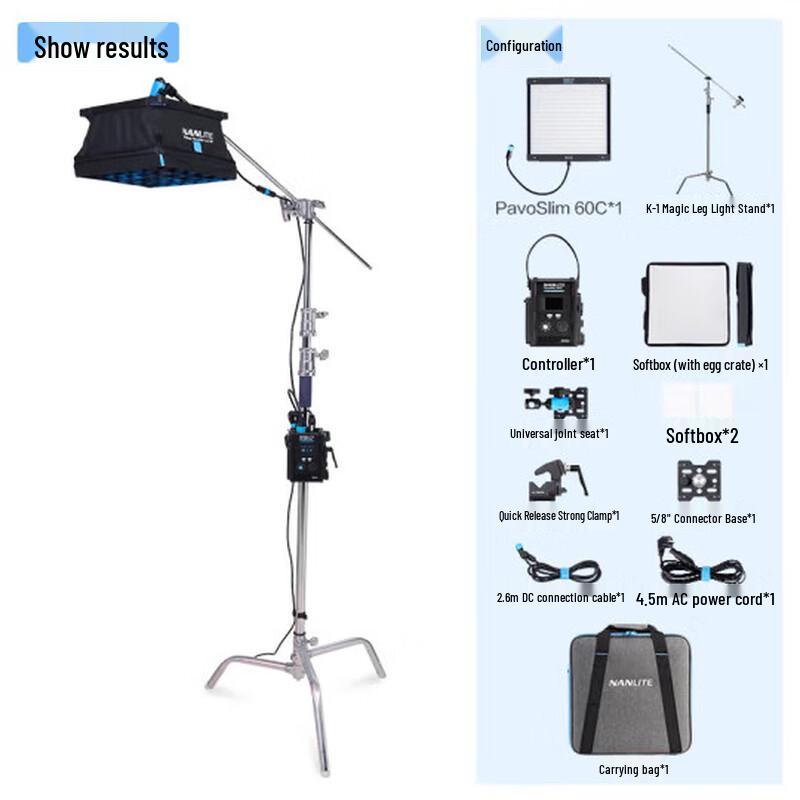 

NANLITE PavoSlim RGB LED Panel Light