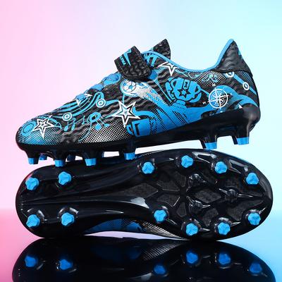 New Soccer Shoes for Youngsters Sport Activities Society Field Boy Football Shoes Futsal Fast Indoor Sneaker Original Ankle Cleats Football Boot