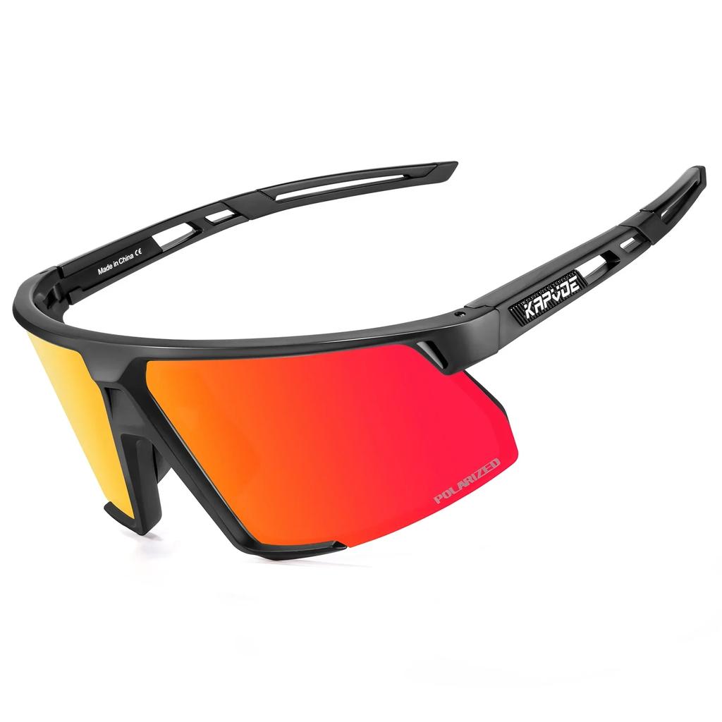 Kapvoe Cycling Polarized Sunglasses for Men Women Luxury Glasses Driving Cycling Golf Bike Glasses Fashion Shades Hiking Eyewear