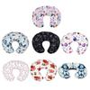 U-Shape Flower Elastic Maternity Baby Breast Feeding Nursing Pillow Cover Case
