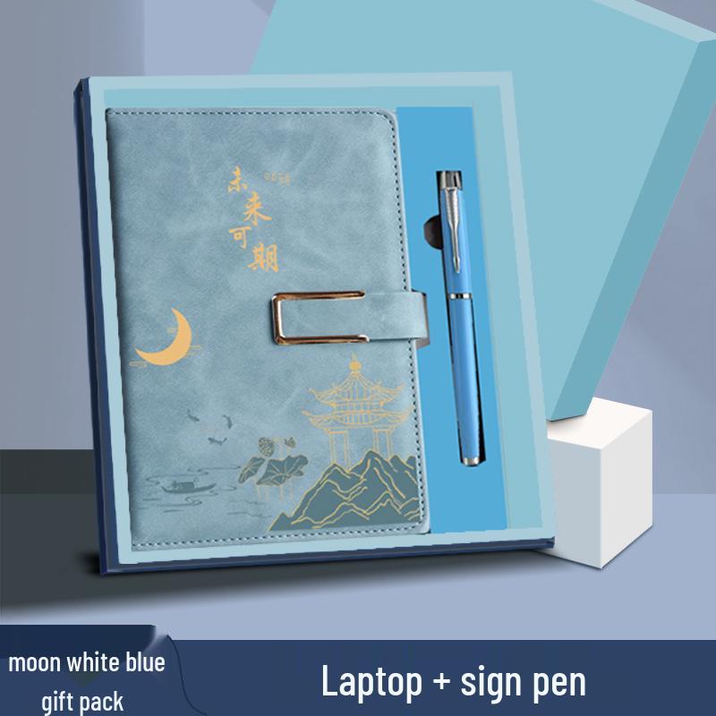 A5 Custom Thick Notebook: High-Value Student Prize & Enterprise Meeting Journal with Logo Printing.