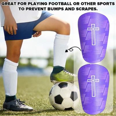 1 Pair Lightweight Shin Pads Impact Reduction Protective Equipment Soccer Shin Guards  Football
