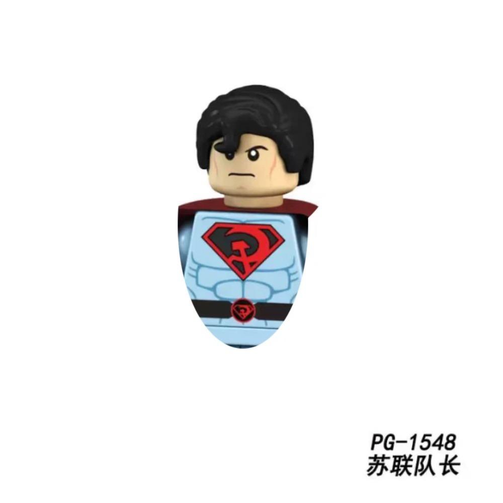 Marvel Heroes Toys Mini Classic Anime Characters Superhero Deadpool Captain America Joker Spider-Man Party Gift Splicing Toy