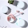 sound Sport Earphones with Earphones Case Remote Microphone In-Ear Earphones Wired Headset With Mic