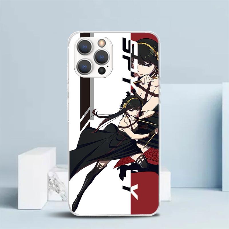 Anime Spy Family Anya Phone Case For IPhone 16 17 Air 16E 15 14 Plus 13 Mini 12 11 Pro Max 7 8 + SE 2020 Soft TPU Back Cover 16