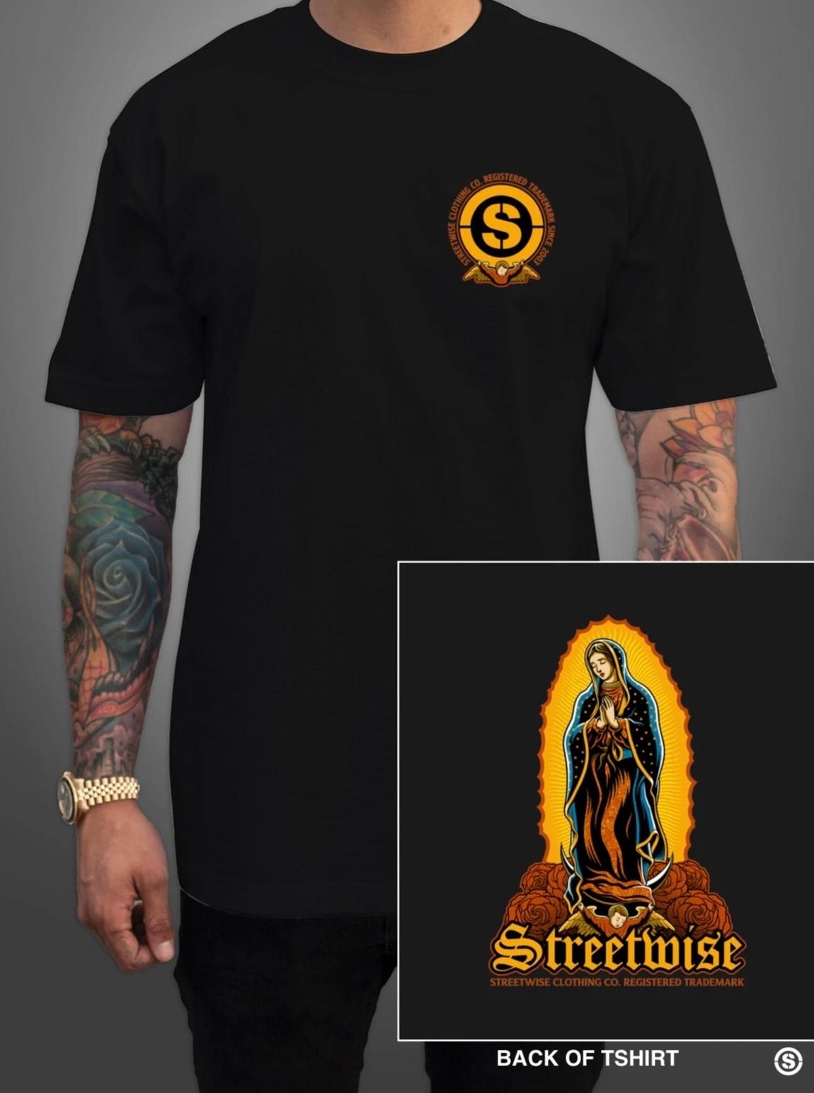 Streetwise Maria Graphic T-Shirt Black M-L-XL-2XL-3XL-4XL-5XL L