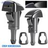 For Hyundai Tucson Santa Fe Sonata Ix35 Accent Front Windscreen Washer Jet Nozzles Pair Direct Fit Replacement for Most Models