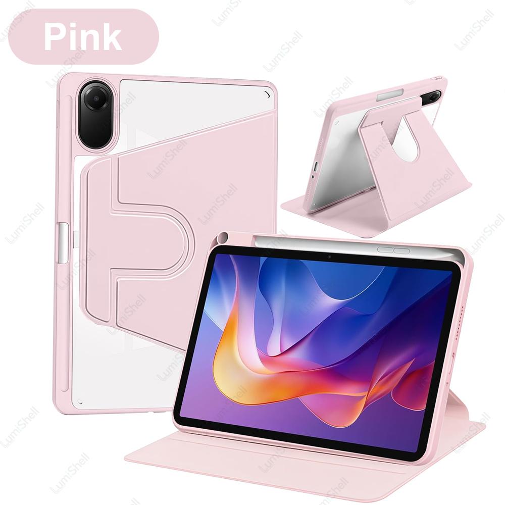 360 Rotation Case For Xiaomi Redmi Pad 2 11 Inch 2025, with Pencil Holder Cover, Auto Sleep/Wake Function Tablet Case