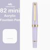 JINHAO 82 Mini Cute Short Portable Fountain Pen Calligraphy Practice Writing Business Pen Office School Supplies Stationery