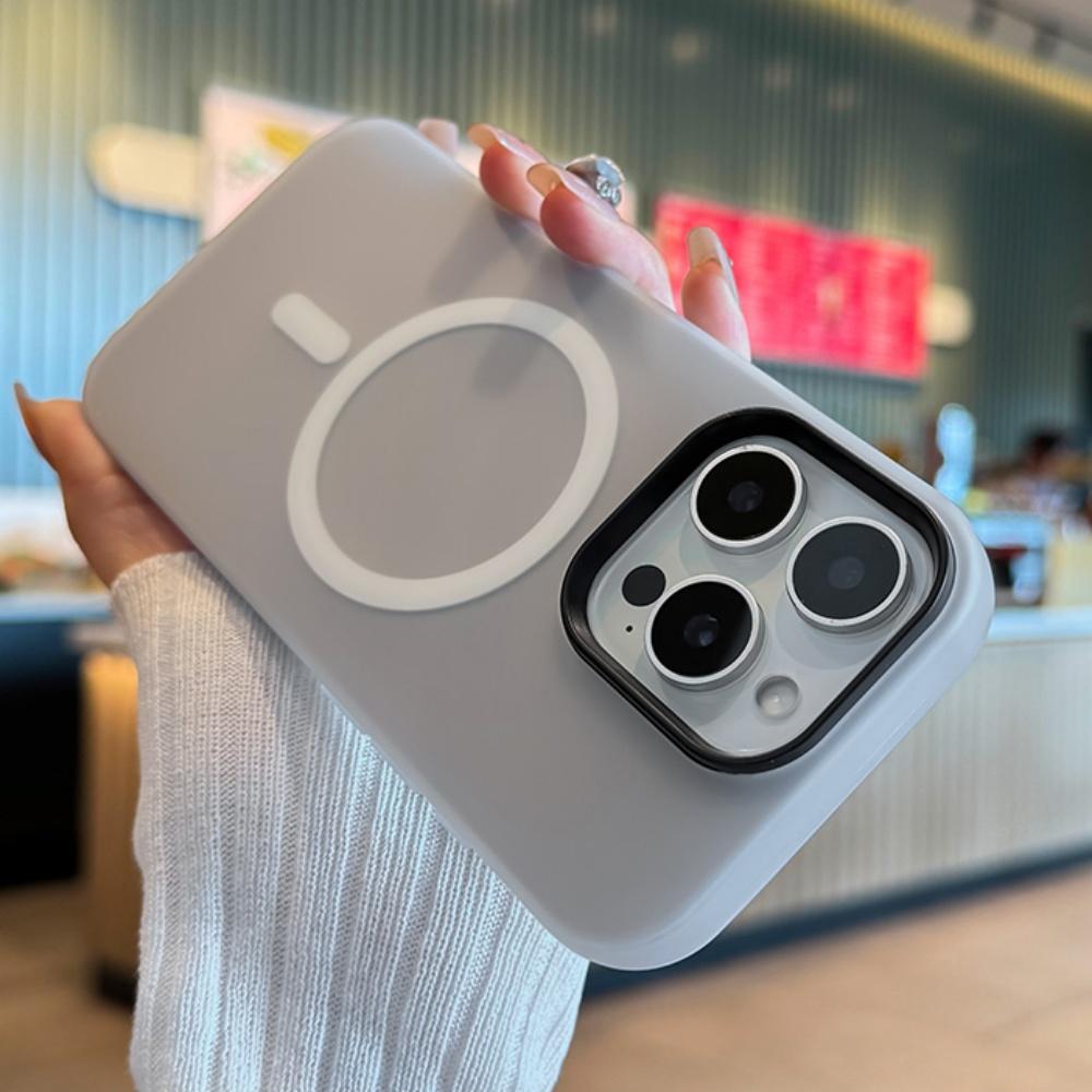 Candy Color 2IN1 for Magsafe Case for For Iphone 17 Air 16 15 14 13 12 Pro Max 11 16Plus 16E Magnetic Clear Matte Soft Cover