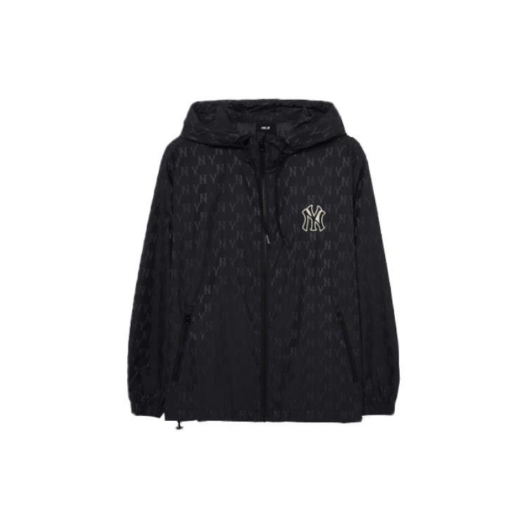 

New MLB Jackets Unisex Black 3AWJM0531-50BKS S