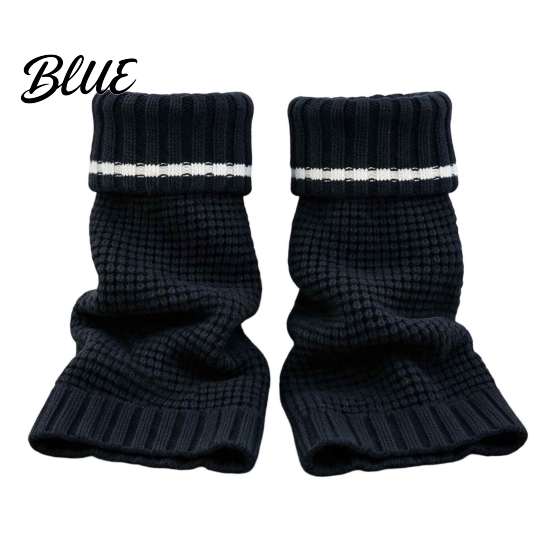 Autumn And Winter Calf for Leg Warmers Women's Knitted Fashion Socks Thickened Ribbed Boots Elastic
