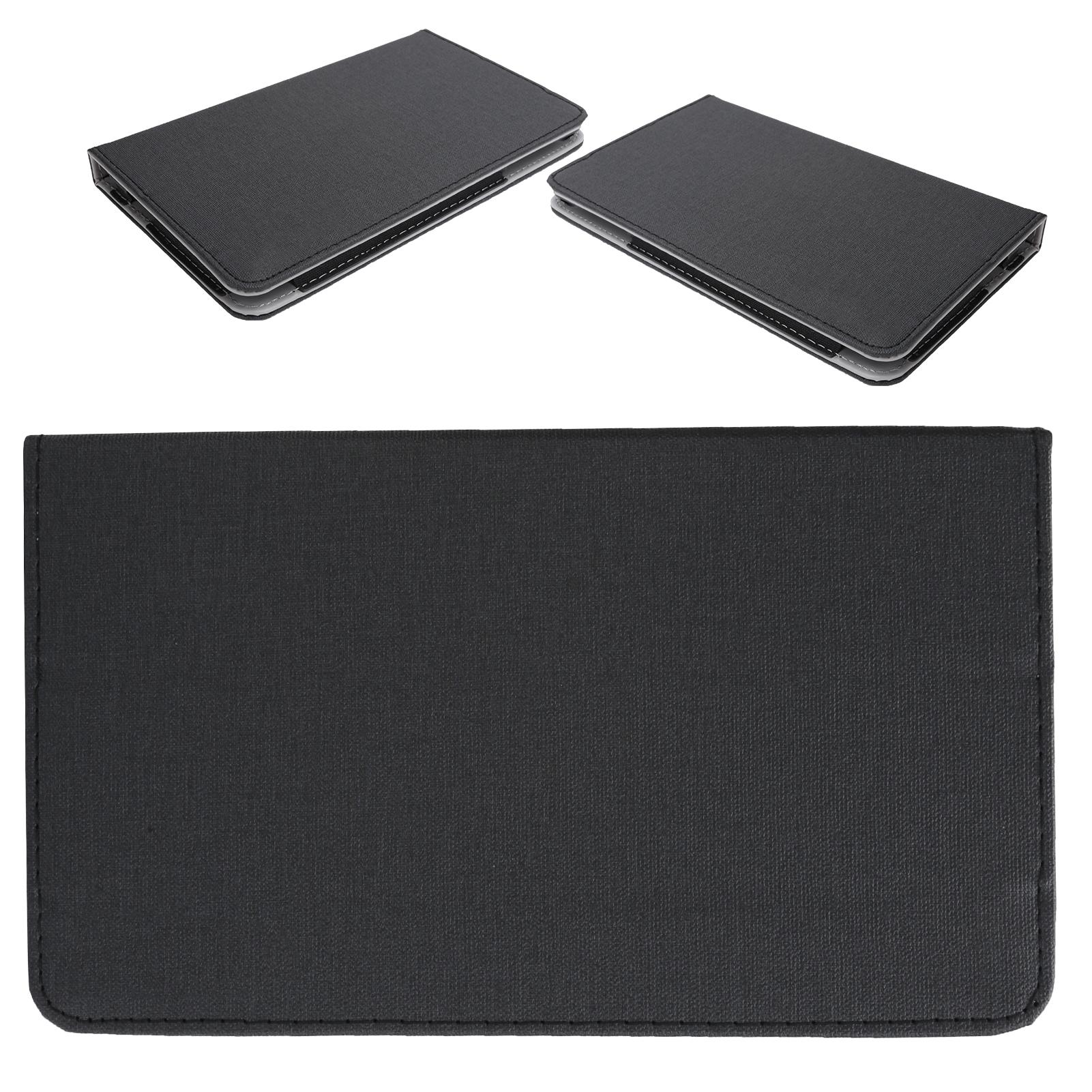 Tablet PU Case AntiFall AntiSlip Stand Cover Computer Supplies for   iplay 8T(Black )