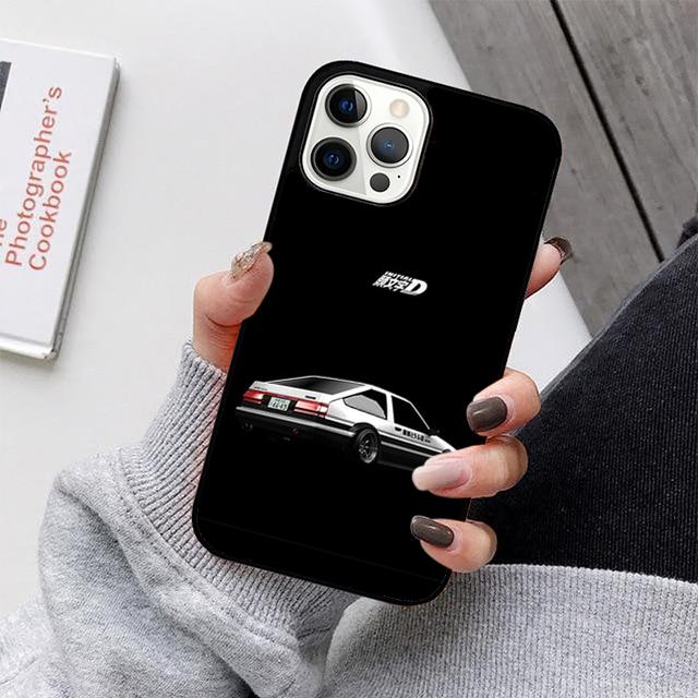 Initial D Mobile Phone Cases Cover For iPhone 17 Air 16e 15 14 12 13 11 Pro MAX apple Plus Coque
