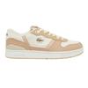 Mens T-Clip Leather Low Cut Flat Trainers