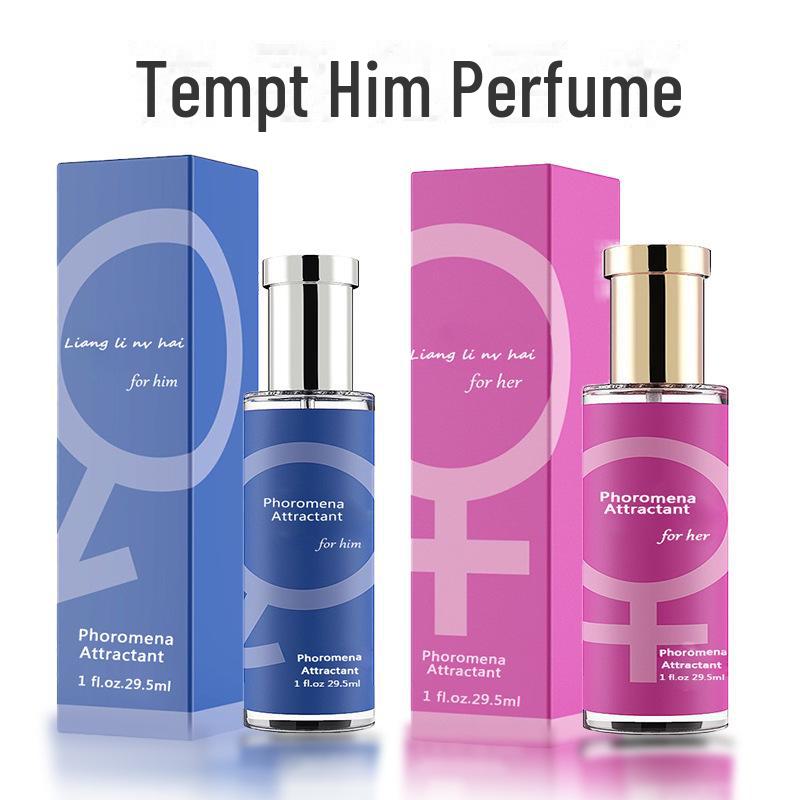 Gold Pheromone Men's Temptation Perfume - Hormone Flirting Scent for Women