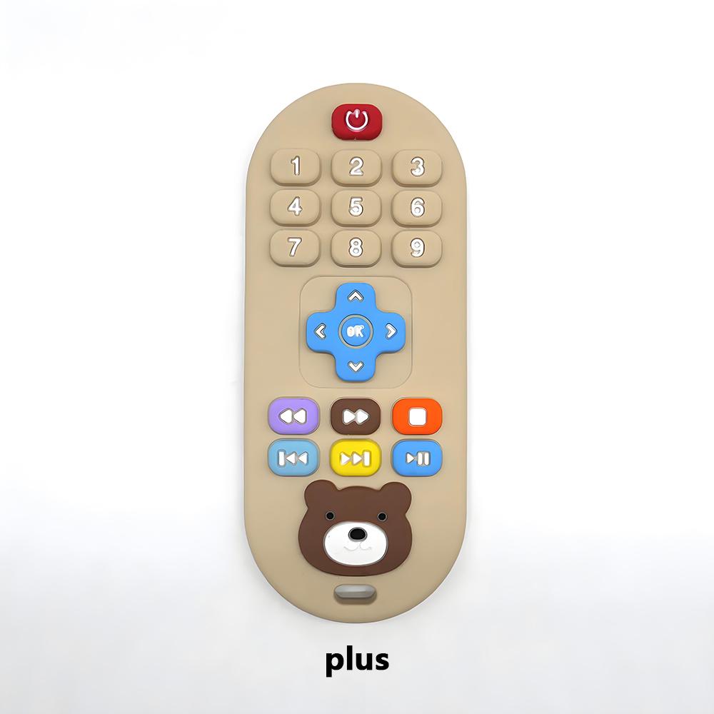 Food-Grade Remote Control Teether Plaything ideal for Children Anti-Feeding Simulation Soothing Teethers Infant Development