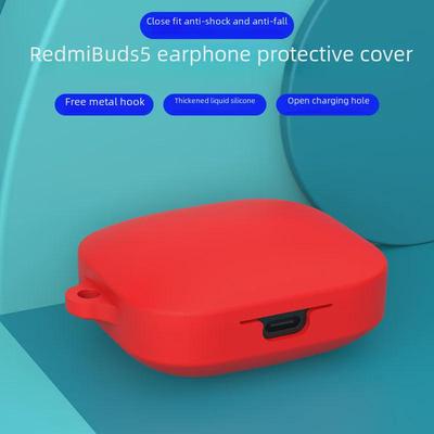 Silicone Protective Cover for Xiaomi Redmi Buds 5 Wireless Bluetooth Earphones