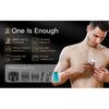 Tondeuse à poils pour hommes avec lumière LED, étanche, écran LCD, 5 W
