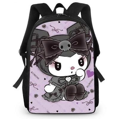 Sac à dos pour enfants Anime Imprimé 3D Sac d'école Style Dessin animé Modèle 5 Bretelles réglables