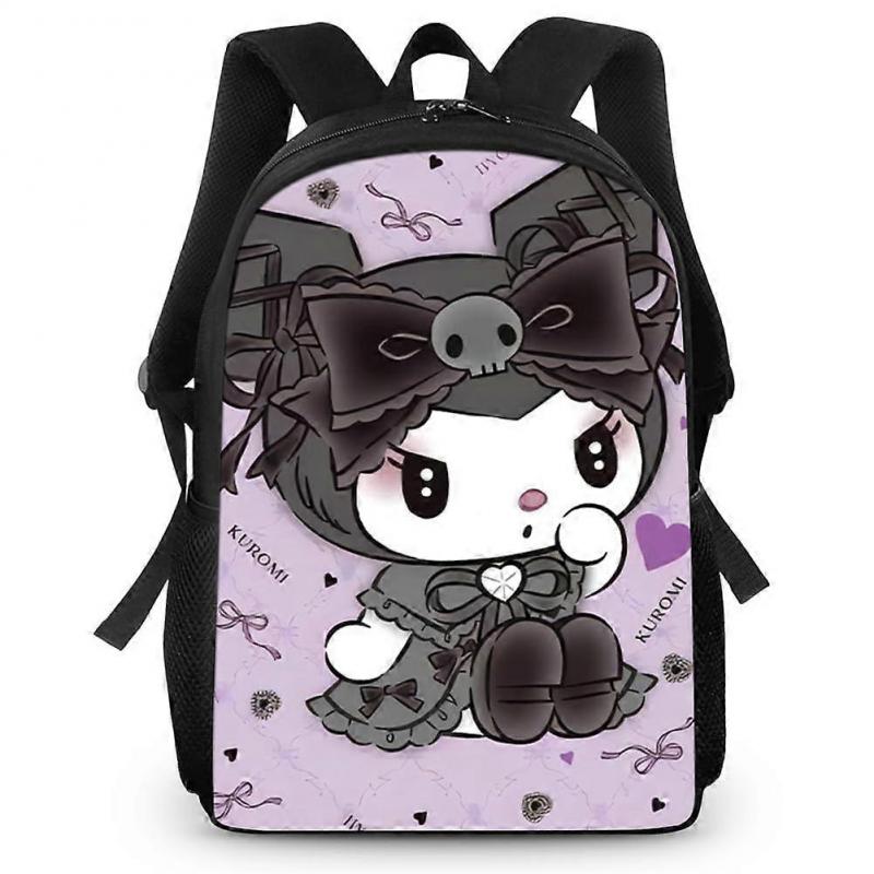 Anime Children's Backpack 3D Printed School Bag Cartoon Style Model5 Adjustable Straps