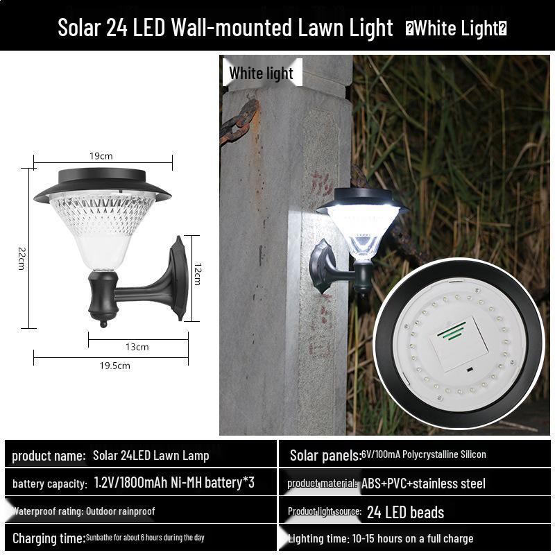 Ultra-Bright Waterproof Solar Lights for Gardens, Villas, Corridors, and Streets